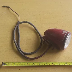 1940's Vintage Bicycle Light. (Untested)