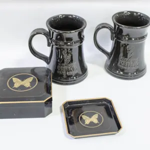JAPAN OTAGIRI PAPILLON BUTTERFLY COASTERS