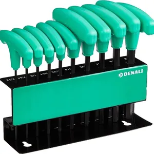 NEW DENALI IMPERIAL HEX KEY 10PC T HANDLE SET