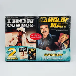 NEW 2 DVDS "IRON COWBOY" "RAMBLIN MAN"