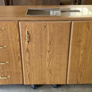 Pressed Wood Sewing Cabinet