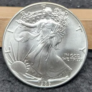 1986 Silver Eagle BU 1st Year