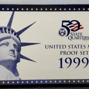 1999 9 Coin Proof Set