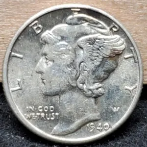 1940 M. Dime Unc.