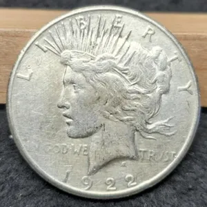 1922-S Peace Dollar VF