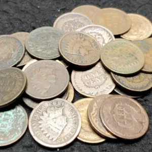 (30) Indian Head Cents Back To 1883
