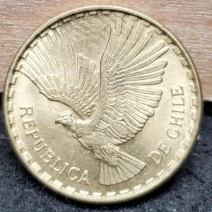 1970 Chile 2 Centesimos Unc.