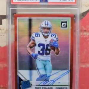 2019 PANINI TONY POLLARD AUTO /50 PSA 9