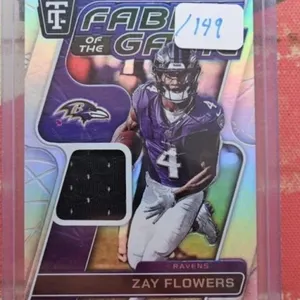 2025 PANINI ZAY FLOWERS PATCH /149