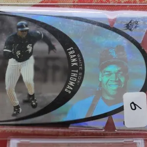 1997 UD SPX  FRANK THOMAS SILVER #SPX17