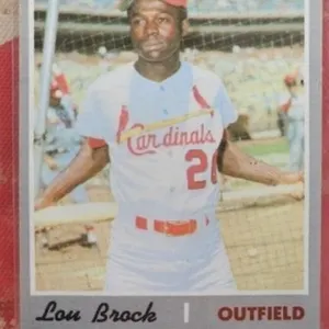 1970 TOPPS LOU BROCK