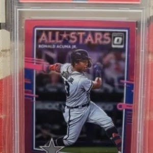 2020 OPTIC PINK RONALD ACUNA JR. PSA 6