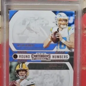 2020 PANINI HERBERT/LOVE PSA 8