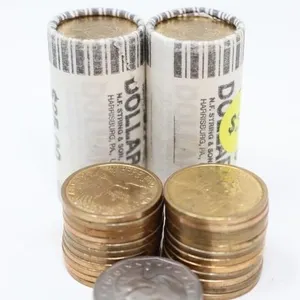 Sacagawea One Dollar Coins, Susan B Anthony