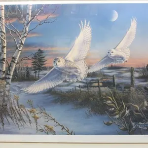 James Meger Large Ltd Ed Lithograph /1500