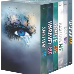 DAMAGED $118 Shatter Me Series 7-Book Set Bundle