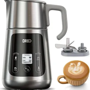 $140 DREO All-in-1 BaristaMaker Milk Frother