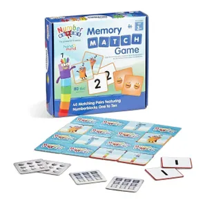 NEW (Kids 3-5) Numberblocks Memory Match Game