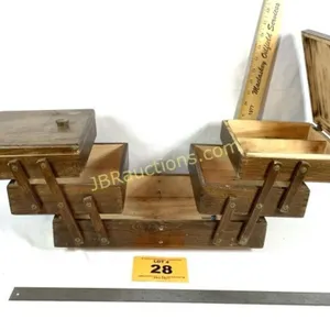 MCM SEWING BOX