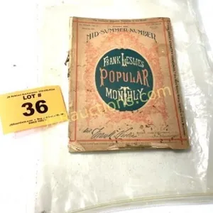 1892 FRANK LESLIES POPULAR MONTHLY