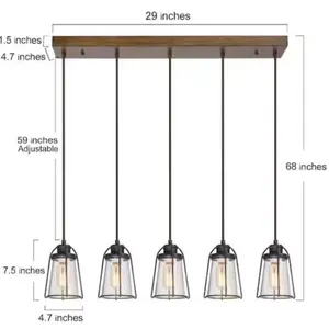 Uolfin 5-Light Chandelier