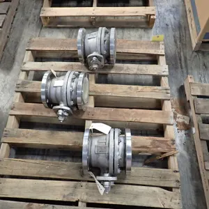 Lot of (3) KTM Ball Valves
