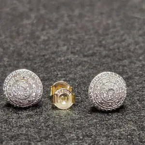Clear Stone Earrings