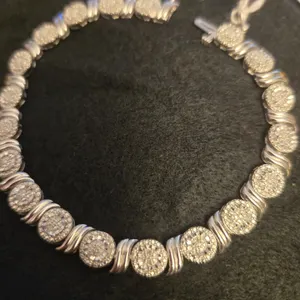 Sterling Silver Tennis Bracelet