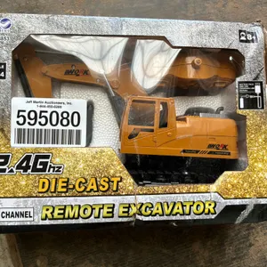UNUSED R/C EXCAVATOR, 8 CHANNEL REMOTE, LIGHTS, MUSIC ***LOCATED AT