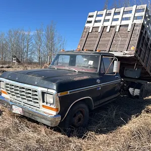 1978 FORD F350 1 TON 2WD DUAL WHEELED GRAIN TRUCK