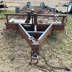 1994 LEAAC 22' PINTLE HITCH TRIDEM TRAILER