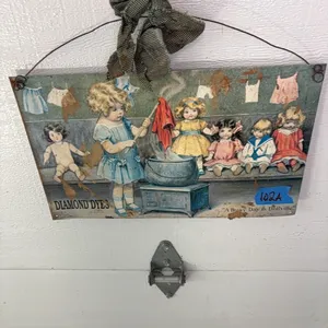 DIAMOND DYES TIN SIGN