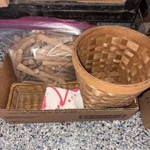 CLOTHESPINS-BASKETS