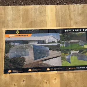 Unused ATS Power All-Steel Carport