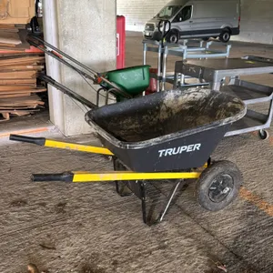 Truper poly 2-wheel wheel barrow