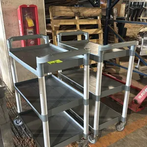 24"x16" Poly 3-tier carts