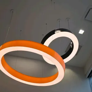 Approximate 3' and 6', Double circle LED light
