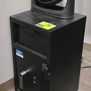 14"x24" Metal drop-in single door safe (no key)