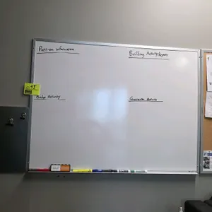 Quantity of magnet, dry erase and cork board