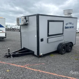 2026 Hook & Line 14 ft T/A Food Concession Trailer