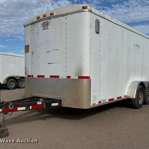 2008 Continental enclosed cargo trailer