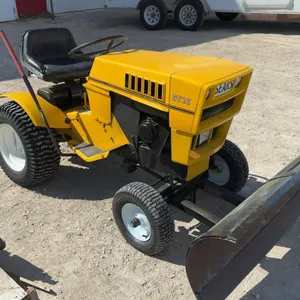 Sears ST16 Garden Tractor with Front-Mount Blade and Snowblower