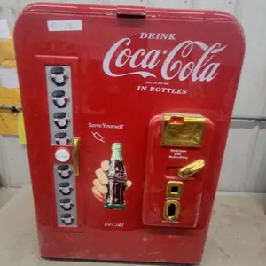 Coca-Cola Retro Vendo-Style Mini Refrigerator Cooler 36 x 24 x 15"