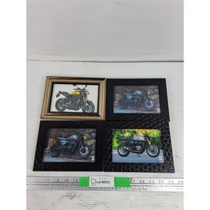 Framed Motorcycle Prints 7" x 5"