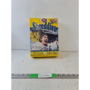 Shreddies Cereal Box Endorsed by Wayne Gretzky