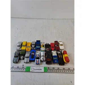 Box Of Assorted Die Cast Cars