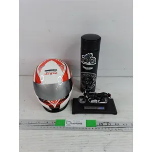 Motorcycle Helmet Coin Bank, Triumph Thruxton 1200 Motorcycle Model, Triumph Thermos Bottle