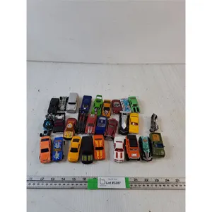 Box Of Assorted Die Cast Cars
