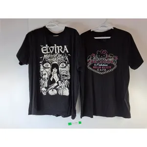 Hello Kitty & Elvira Tshirts- 2XL