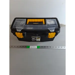 Rimax Plastic Toolbox 16 x 7 x 7", Vice Grip, Ceiling Patch Liquid, Wall Plug Plates, Misc. - Cannot
